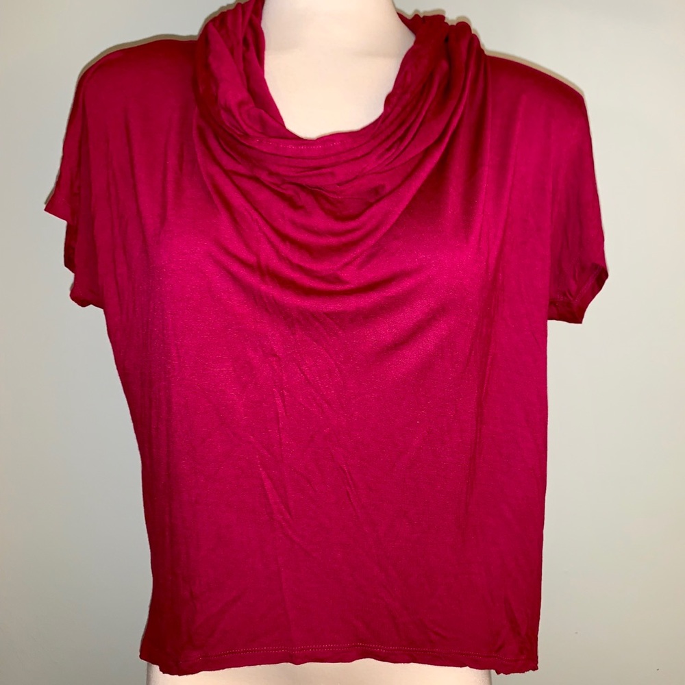 🔥 INC pink cowl neck top